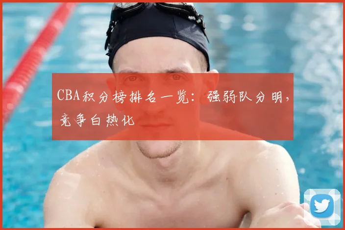 CBA积分榜排名一览：强弱队分明，竞争白热化